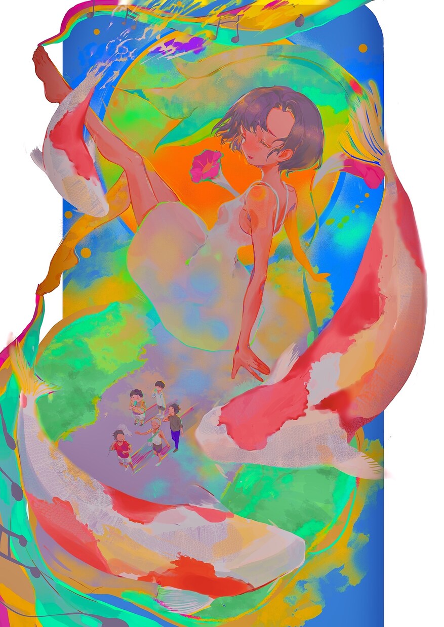 鮮やかで美しい★1枚絵描かせていただきます 要望に沿って様々な用途の絵をお作りします イメージ3