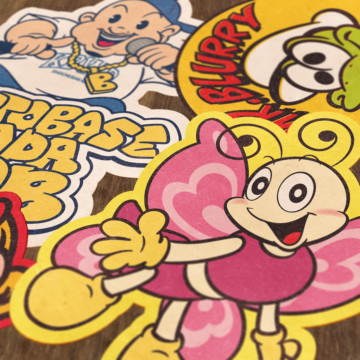 レトロポップなカートゥーンキャラクター描きます 世界に一つのレトロカートゥーンキャラクター イメージ9