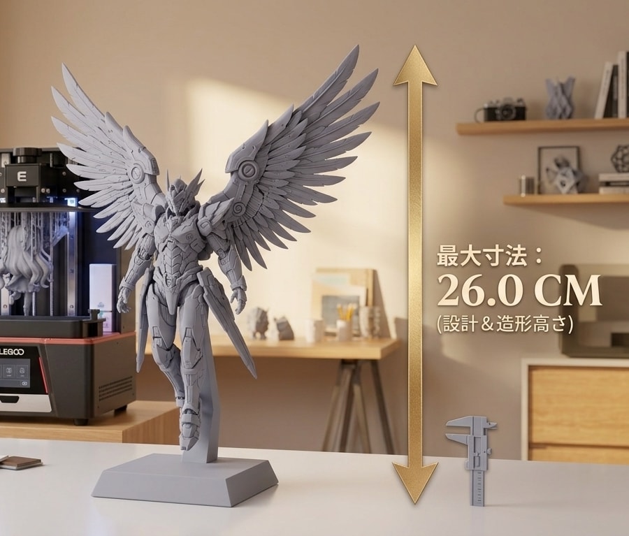 最大寸法26cm、あなたの3Dデータを立体化します なめらかな曲面がつくれます。シンプル価格です。 イメージ2