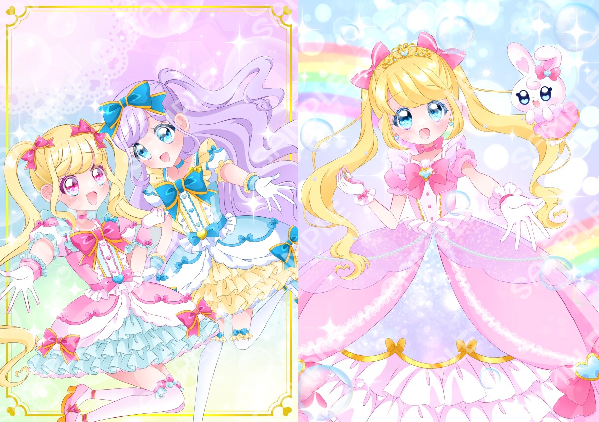 きらきらかわいい世界観のイラストを制作いたします 商用利用も安心！きらきらかわいいイラストをご提供します イメージ2