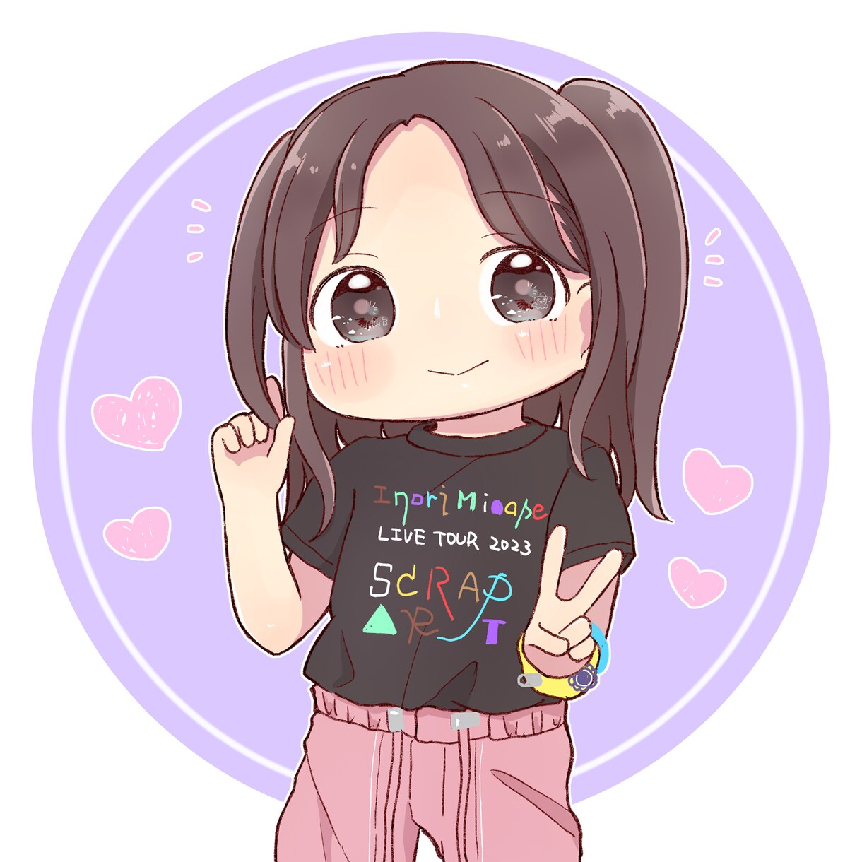アイコンの絵を描きます ☆キャラクターや似顔絵など☆まずは見積り相談お願いします イメージ9