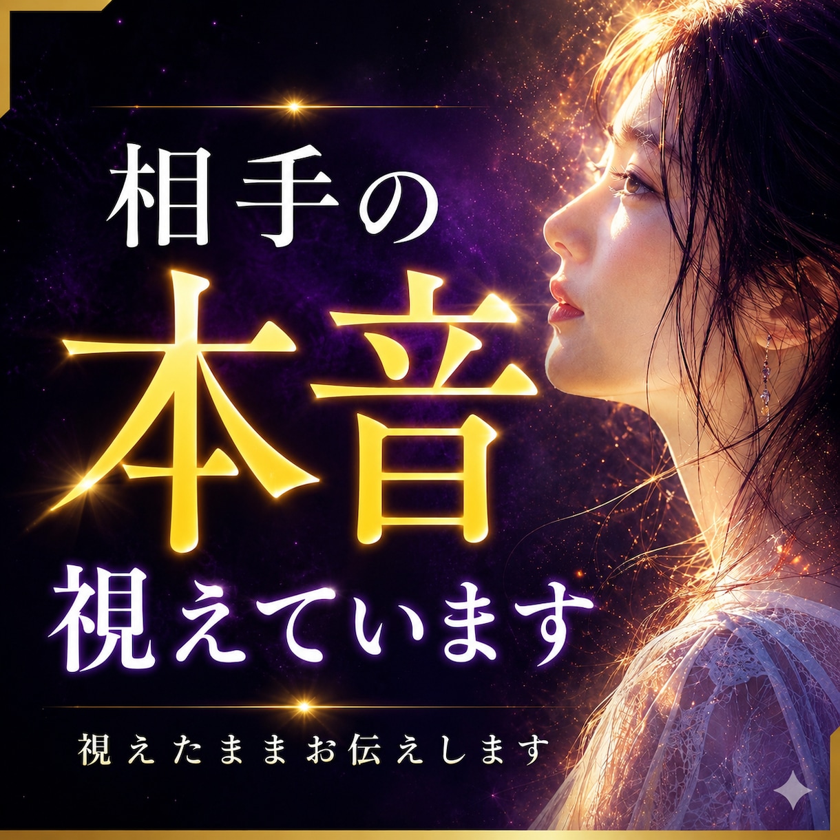 恋愛に悩むあなたへ相手の本音を深掘り霊視鑑定します 復縁・片思い・複雑恋愛のお悩みに具体的な道筋をお伝えします イメージ1