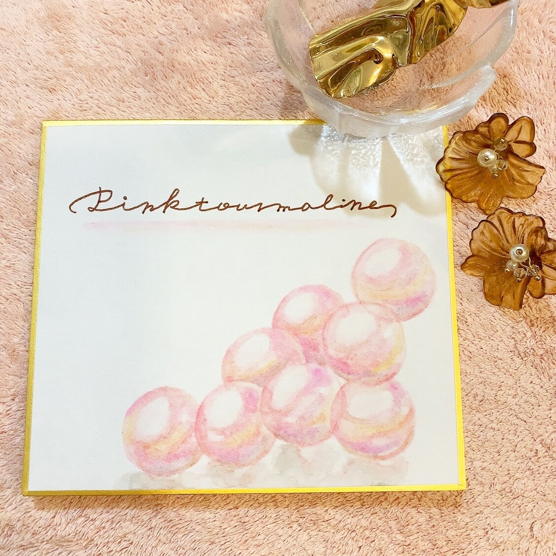 水彩画色紙屋がお好きなイラスト描きます 12cm×14cmの、色紙に水彩画イラスト描きます イメージ2