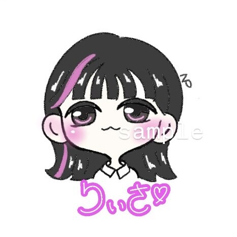 かわいいミニデフォルメキャラ描きます SNSなどで使えるかわいいアイコン作成します！ イメージ4