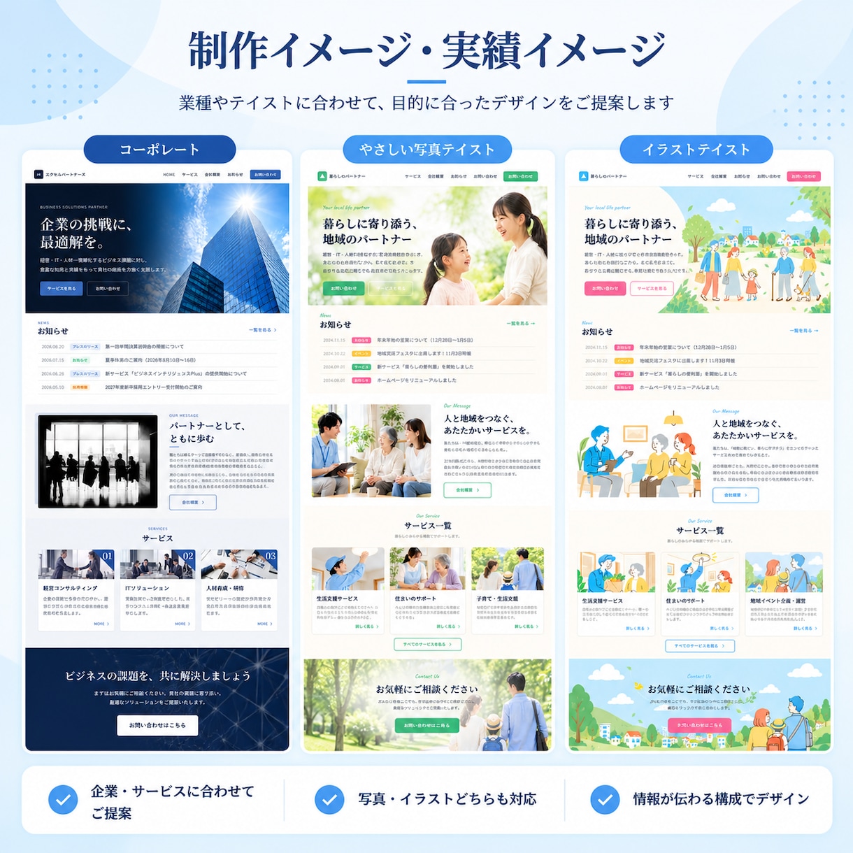 BtoB・企業向けのWEBサイトを制作します 更新マニュアル付きで納品後の運用も安心！ イメージ5
