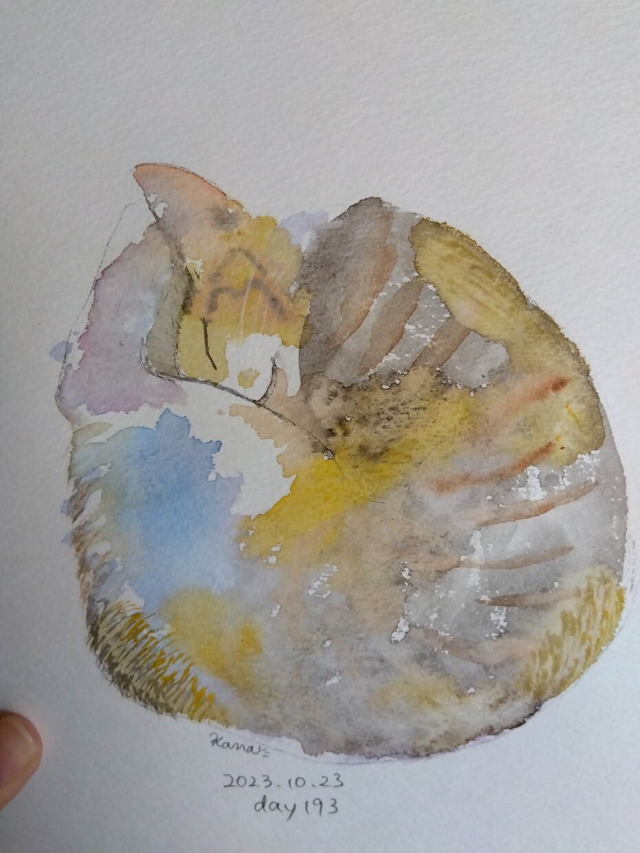 あなたのかわいいペットの水彩画を描きます 可愛いペットを水彩画にしませんか？ イメージ1