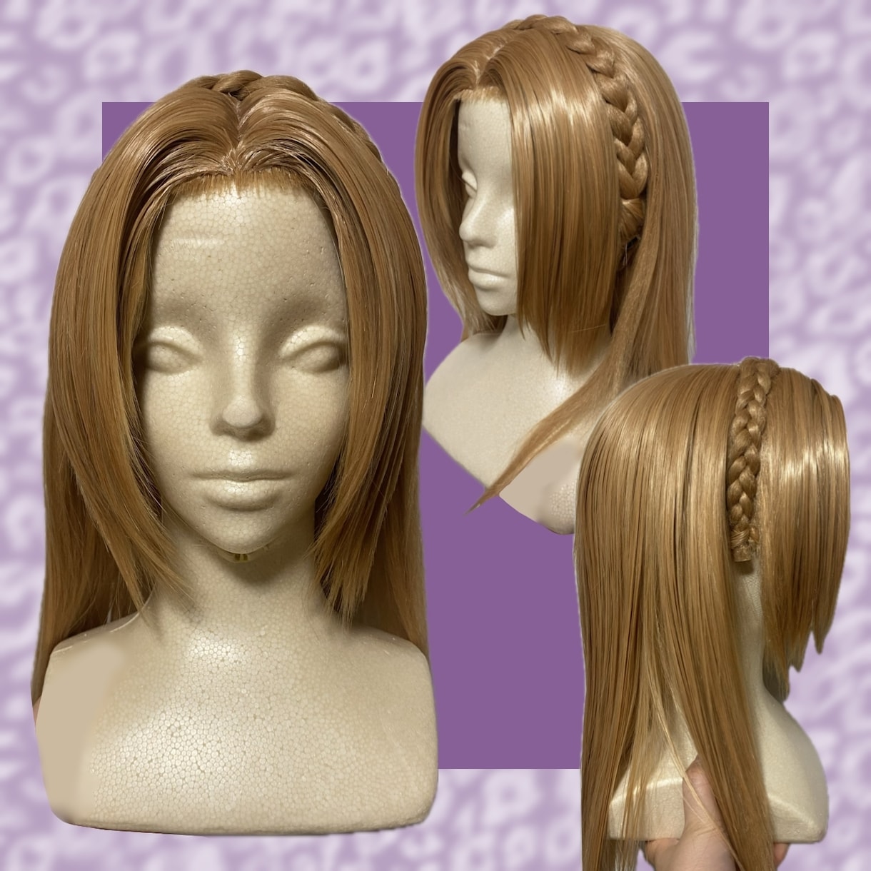 コスプレ用、普段使い用ウィッグ制作します キャラクターに近い仕上がりでウィッグ制作致します イメージ2