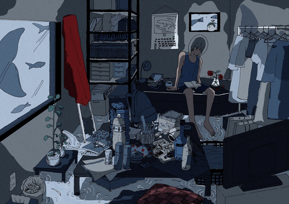 CDジャケットやMVに使えるイラストを描きます オシャレで密度の高い、目を引くイラストです！ イメージ3