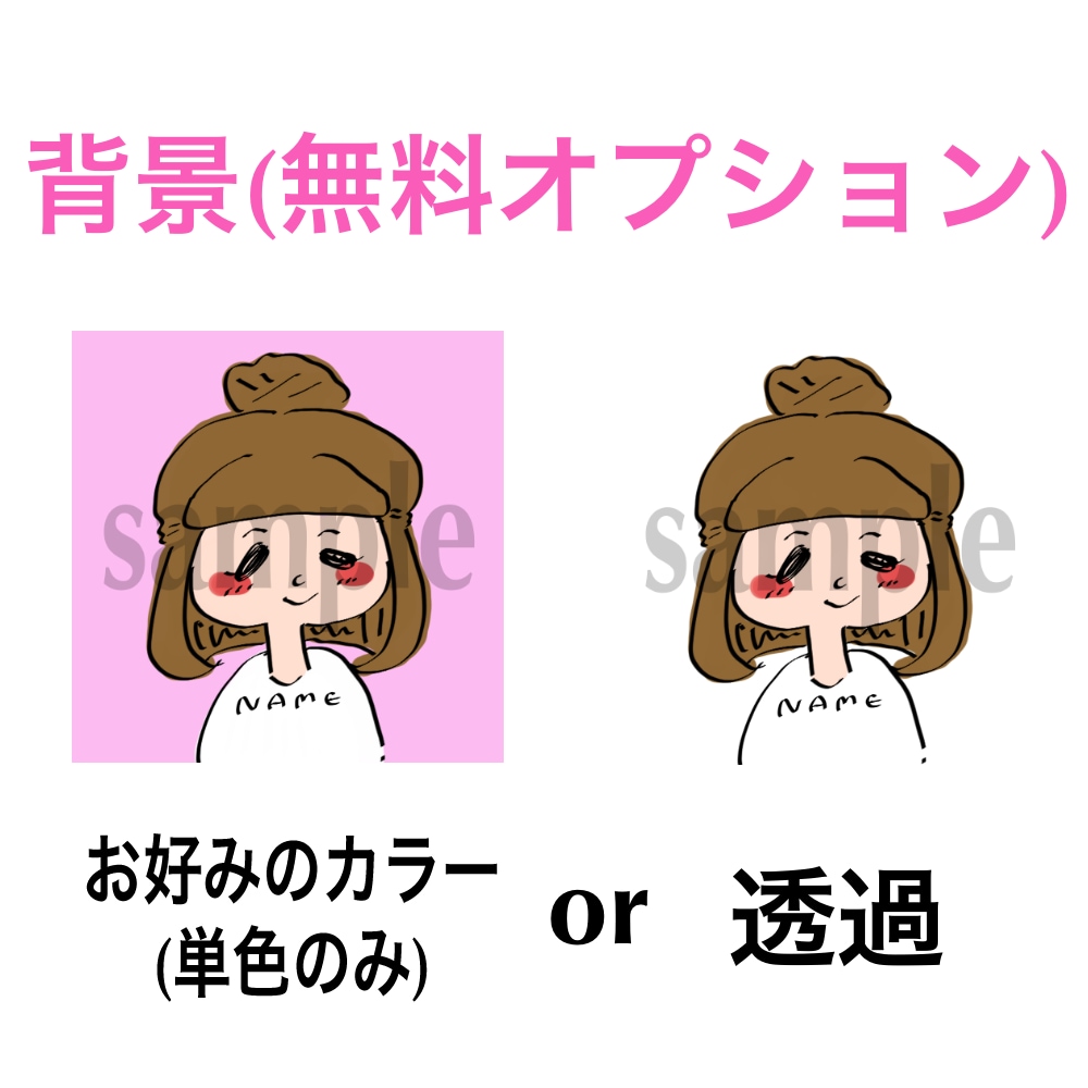 1日以内に作成可能！SNS用アイコン作ります 自分用、プレゼント用等。なんでも御気軽にご相談ください！！ イメージ2