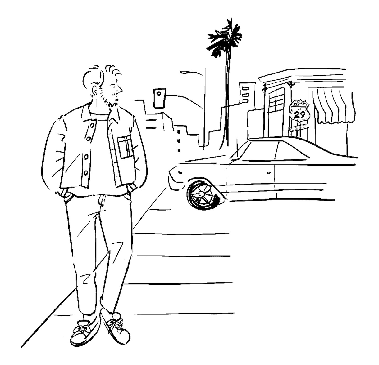 資料やHP雑誌などの挿絵にシンプルイラスト描きます シンプルな線画とカラーで、いろんな用途に使えます イメージ1
