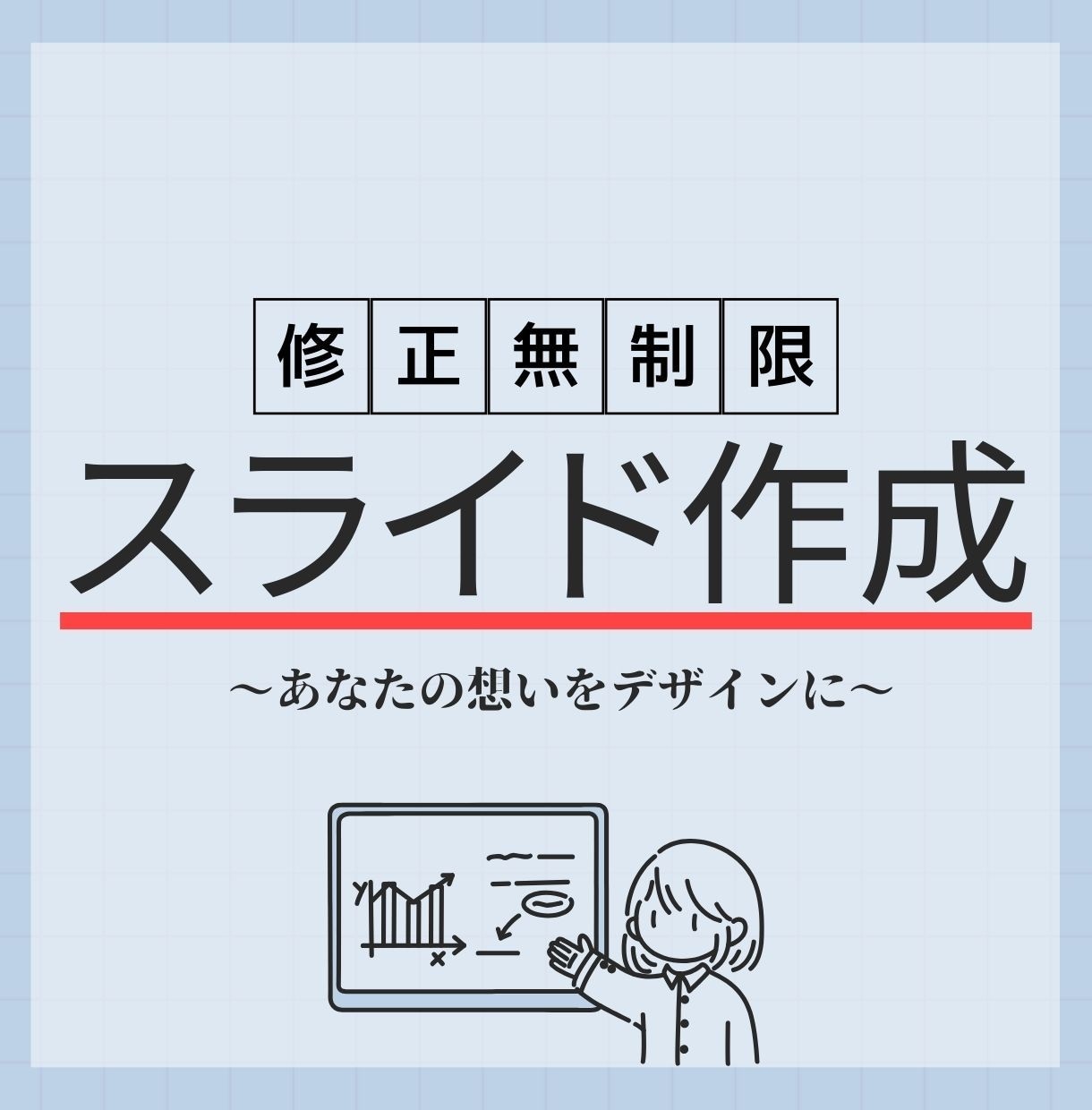 わかりやすいスライドを作成します 修正無制限で、満足のいくスライドが作成できる！！ イメージ1