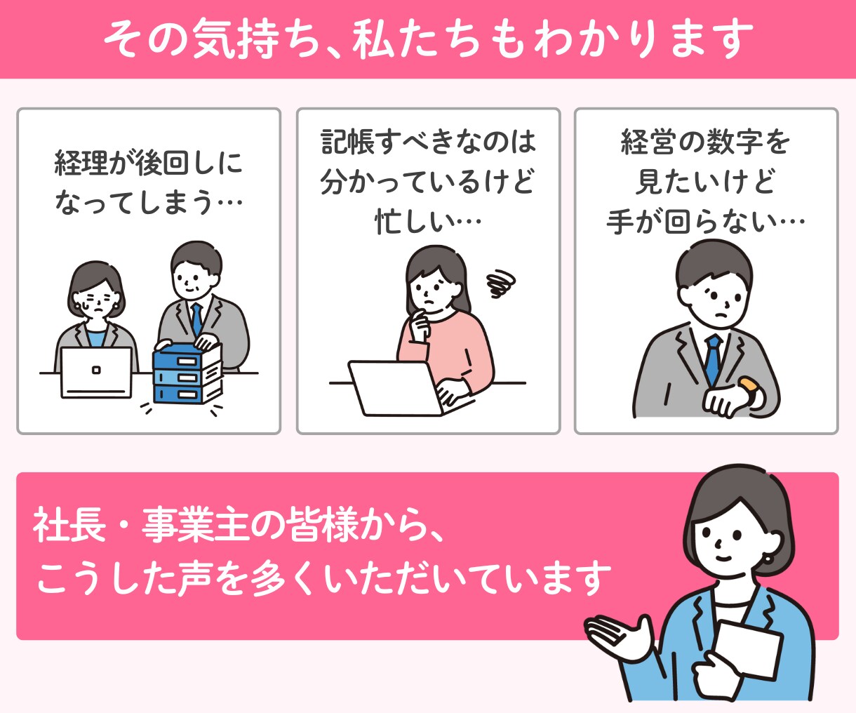 決算・確定申告前の方へ｜マネフォの記帳代行します マネーフォワード（MF）の記帳代行はお任せください イメージ4