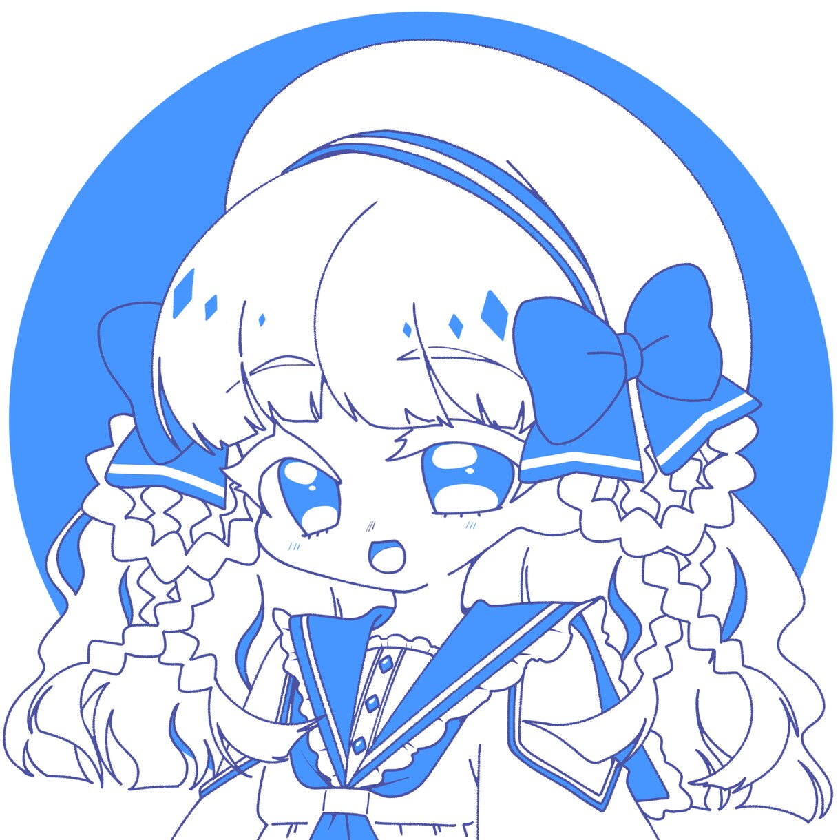 11/30まで期間限定価格でイラスト描きます シンプル可愛い！線画アイコンはいかがでしょうか？ イメージ4