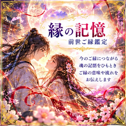 あなたとあの人の前世のご縁を霊視します 二人が共有した魂の記憶と、今のご縁の意味を紐解きます イメージ1