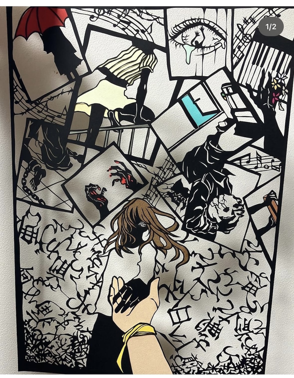 あなたのイメージや物語を、一枚の切り絵にします 物語も想いも、あなただけの切り絵に イメージ4