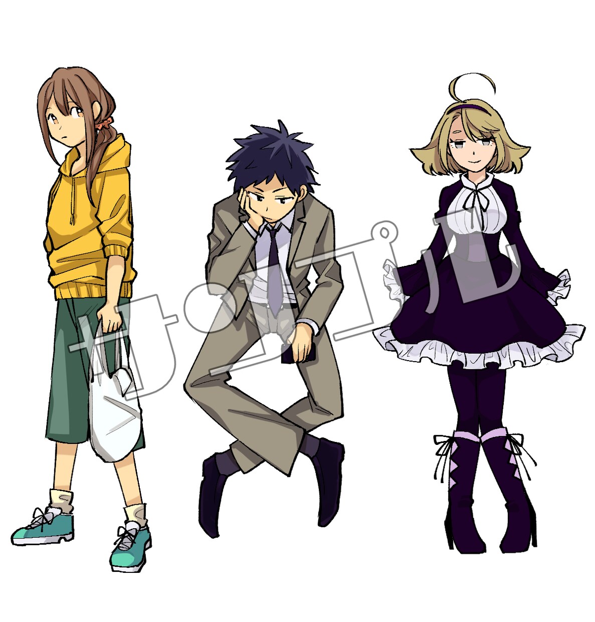 版権や創作のアイコンやイラストをご提供します 最速で購入したその日にご提供することも可能です イメージ1