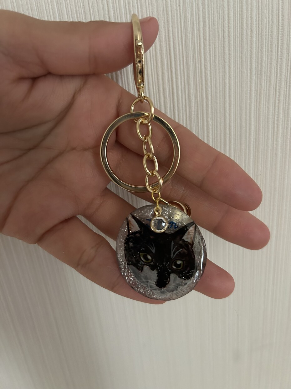 ペット似顔絵キーホルダー作成します 可愛いペットの似顔絵をキーホルダーにして持ち歩きませんか？ イメージ1