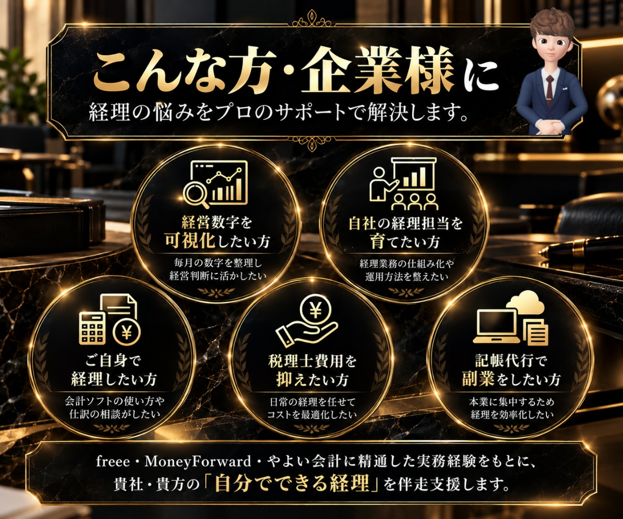 税理士法人勤務7年！「自走できる経理」を構築します その経理、あと3ヶ月で「自走」できます。 イメージ6