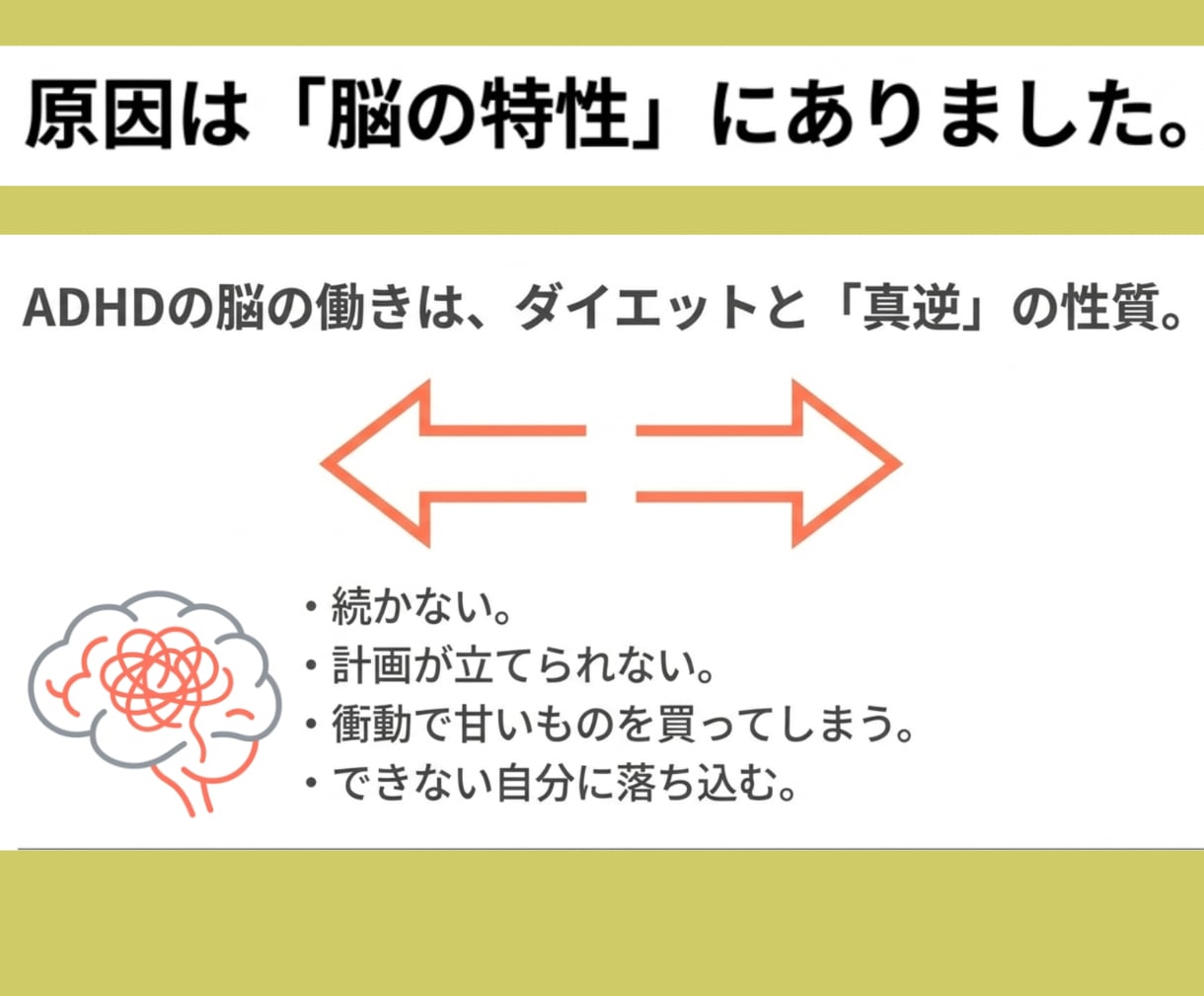 OT監修：ADHDさんをダイエット成功に導きます ジム無理/続かん/成功欲/衝動食い▶ダイエット方法の知恵袋 イメージ6