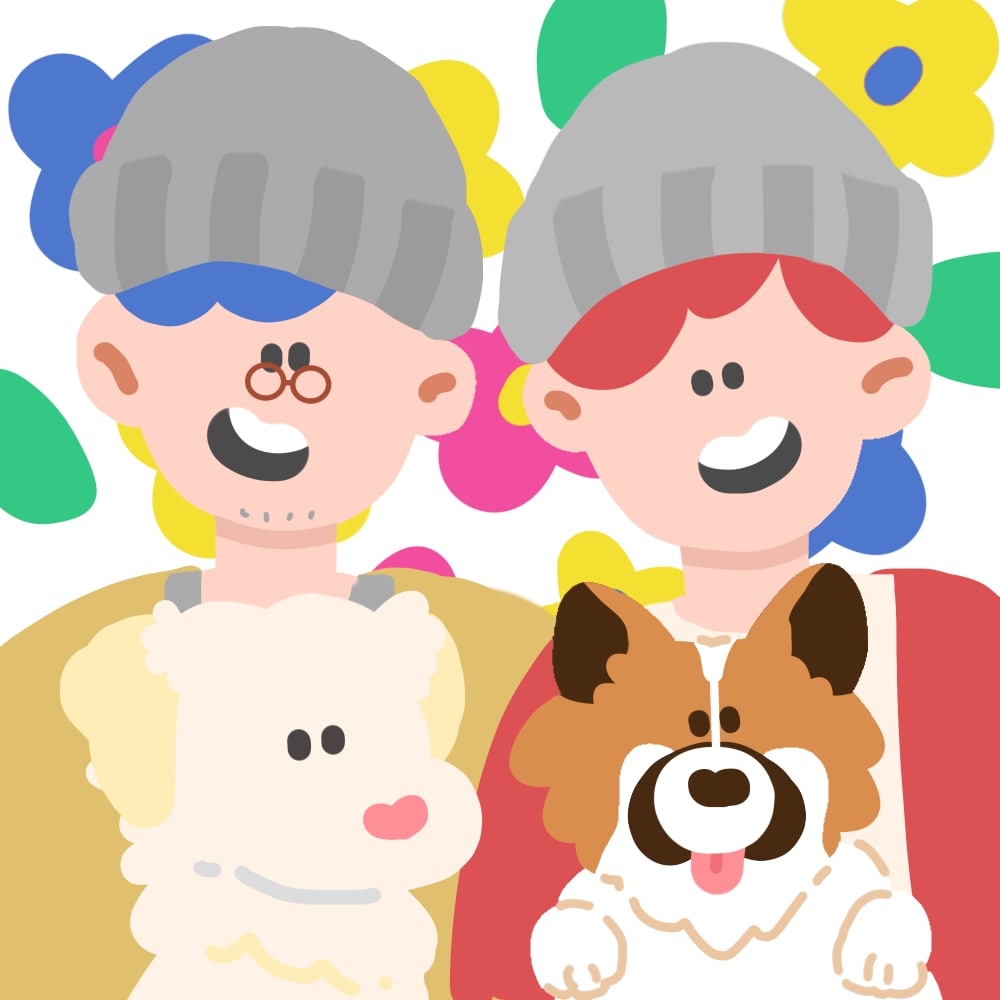 年賀状用家族イラスト描きます ポップで元気なご家族様の似顔絵を描きます！ イメージ5