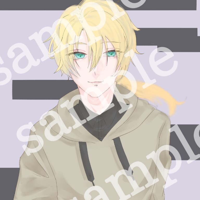 SNSのアイコン用イラストを描きます 自分だけのSNS用アイコンが欲しい方へ！ イメージ1