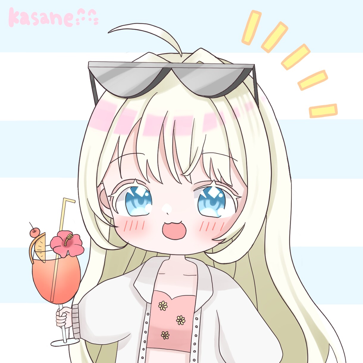 ゆるふわ可愛いイラストアイコンを制作します SNSアイコンやグッズに！商用利用もOKです！ イメージ3