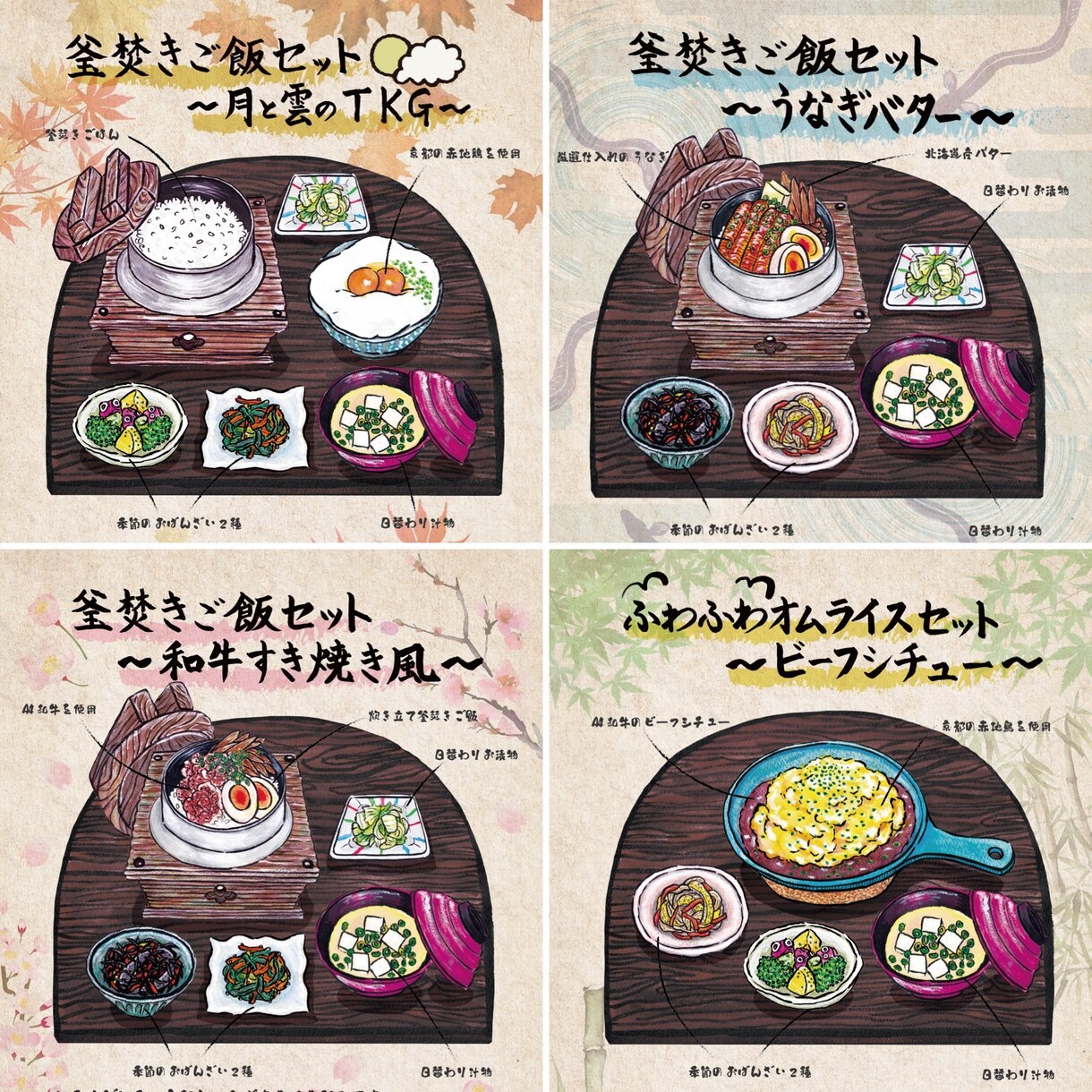 水彩タッチでお洒落なイラスト作成します 挿絵やパッケージデザインにも。アナログ画で個性を出そう イメージ6