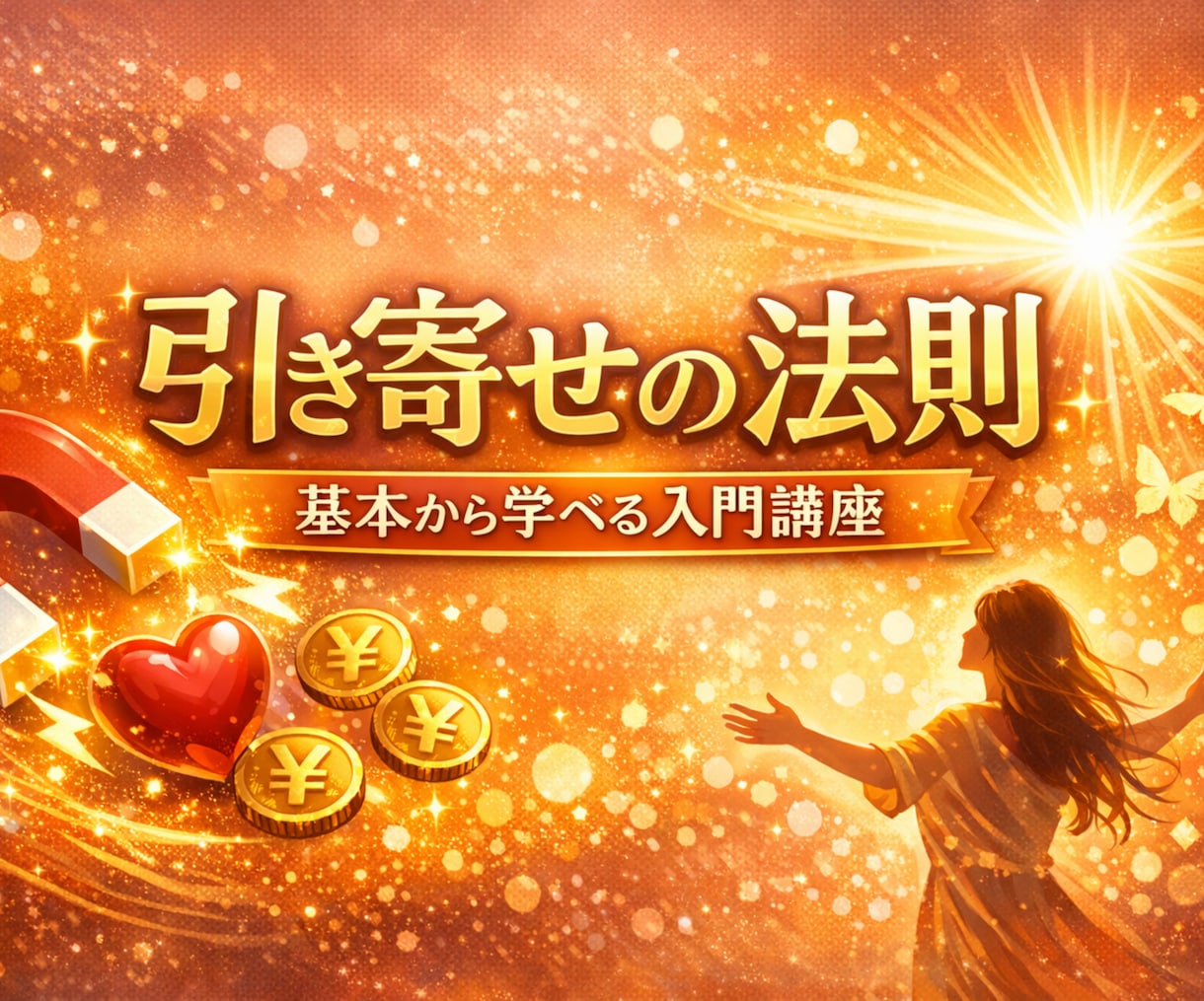 引き寄せの法則について基本からお教えします 引き寄せに出会い、人生変わりました。 イメージ1