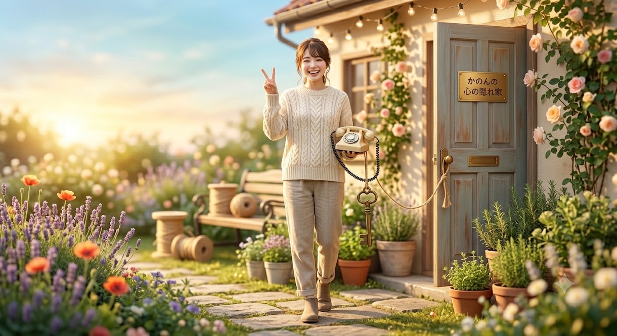 心が疲れた時の避難所です。５分から優しく聴きます 「私は私のままでいいんだっ」と、ホッと安心できる隠れ家です イメージ3