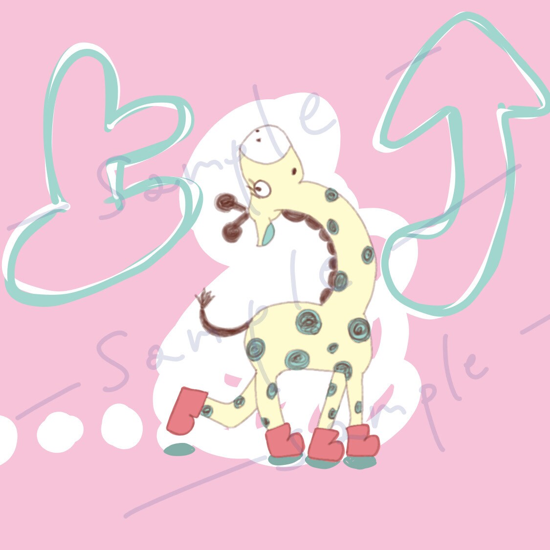 物に命を宿してゆるくて癖のあるイラスト描きます SNSアイコンやオリキャラ、大切なペットとの思い出に*´`* イメージ4