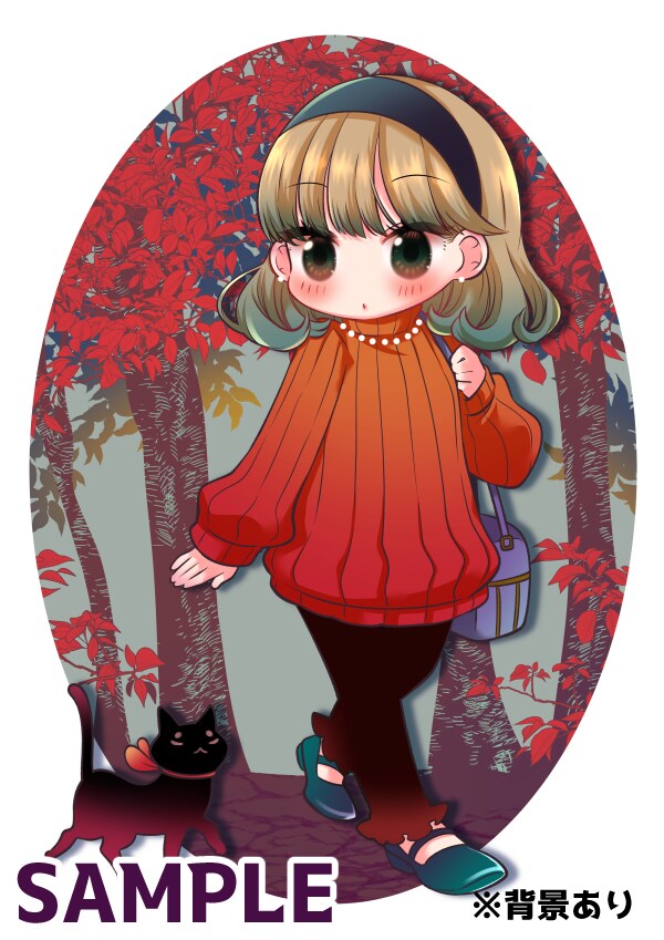ちびキャラ描きます アイコンやヘッダーなどに使える可愛いちびキャラ‼ イメージ3