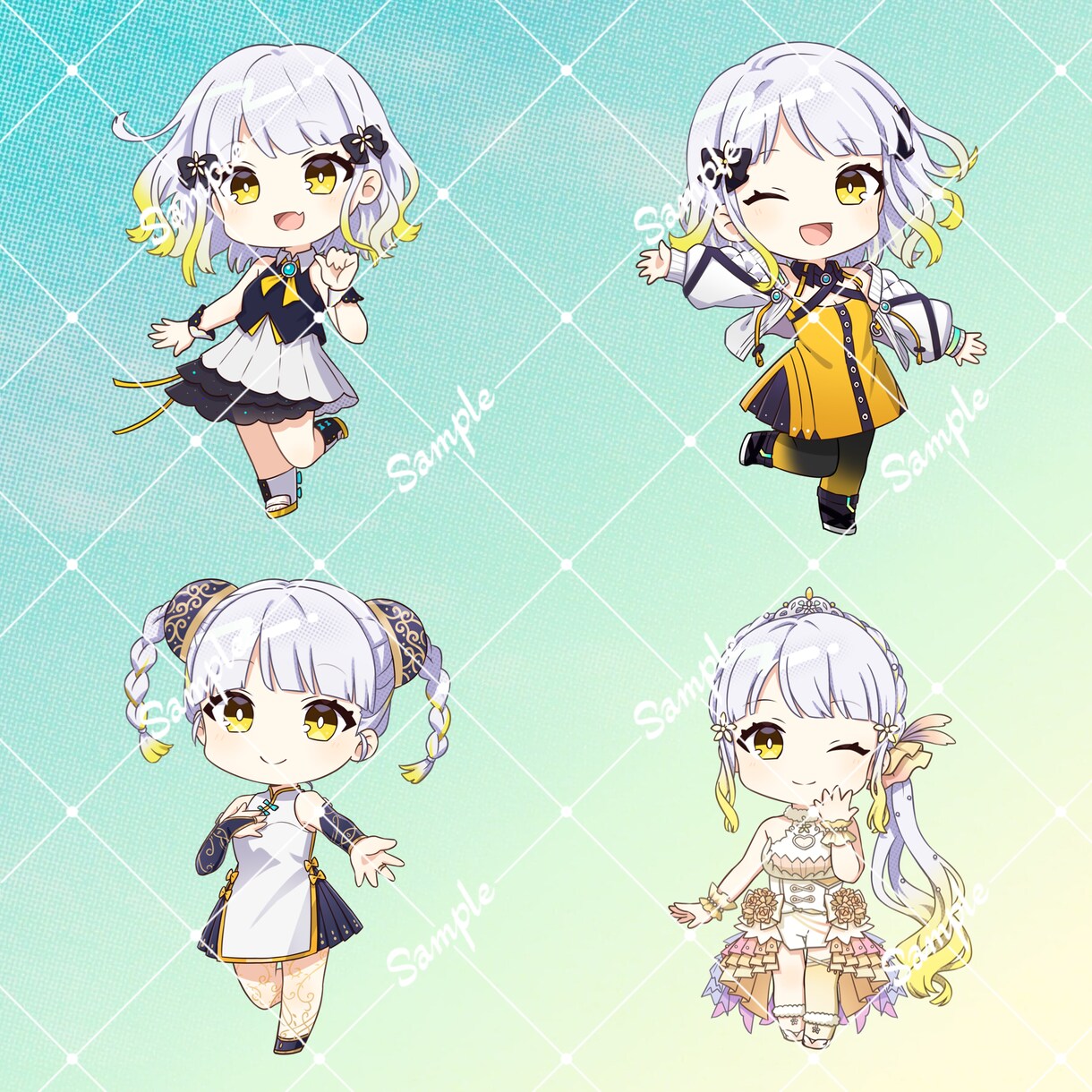 商用可！SDキャラクター制作できます ポップでかわいいSD・デフォルメイラストを制作します！ イメージ2
