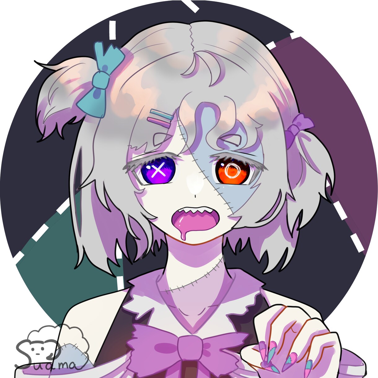 SNSアイコン制作⚪用途にあったイラストお描きます はっきりした可愛い、かっこいいイラスト描きます！ イメージ5