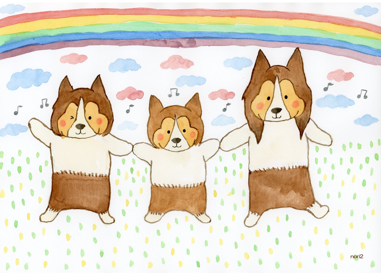 ほっこりのほほんとした愛犬のにがおえ描きます SNSなどのアイコンにぴったり！愛犬のゆるかわイラストです イメージ6