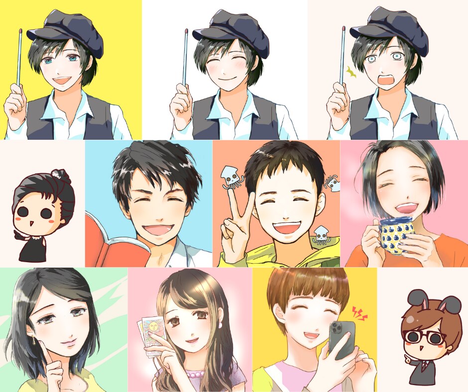 愛されアイコン描きます フォローされやすさに特化！修正無制限、永久保証 イメージ6