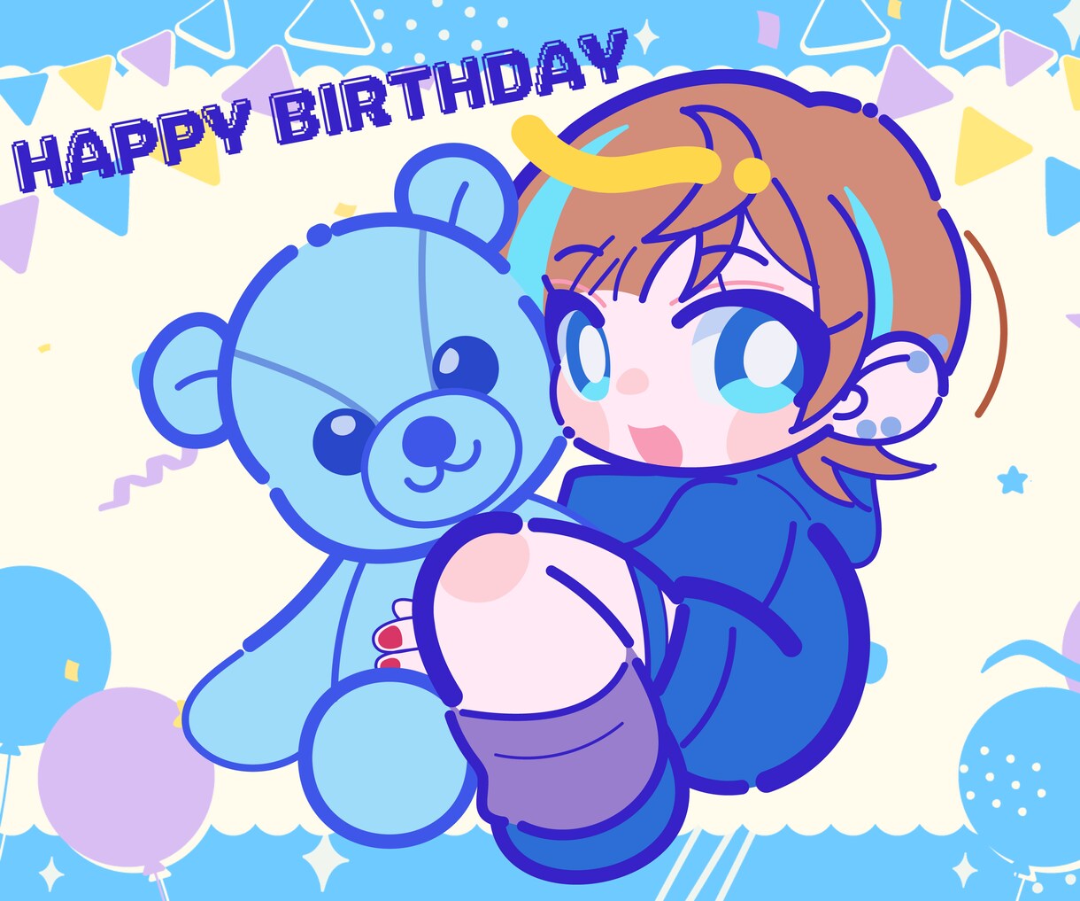 レトロポップなデフォルメイラスト描きます 商用利用料込み！レトロ可愛いイラスト描きます イメージ4