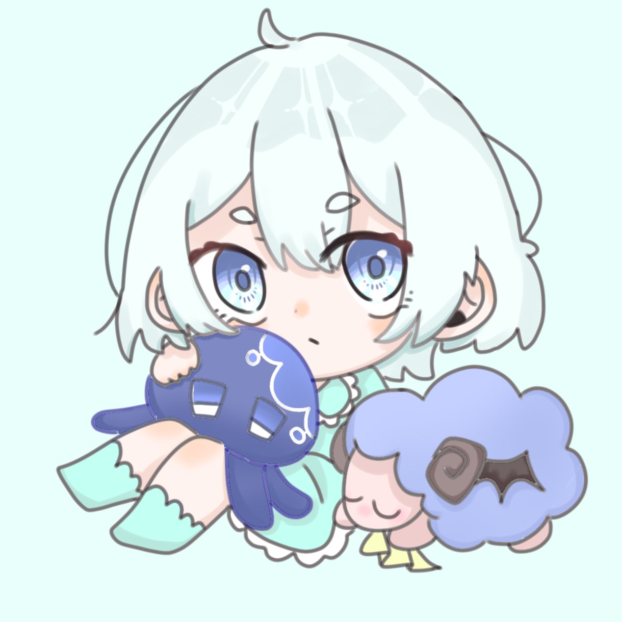 可愛いミニキャラからかっこいい絵まで描きます 始めたての為、イラストお安く承ります。 イメージ5