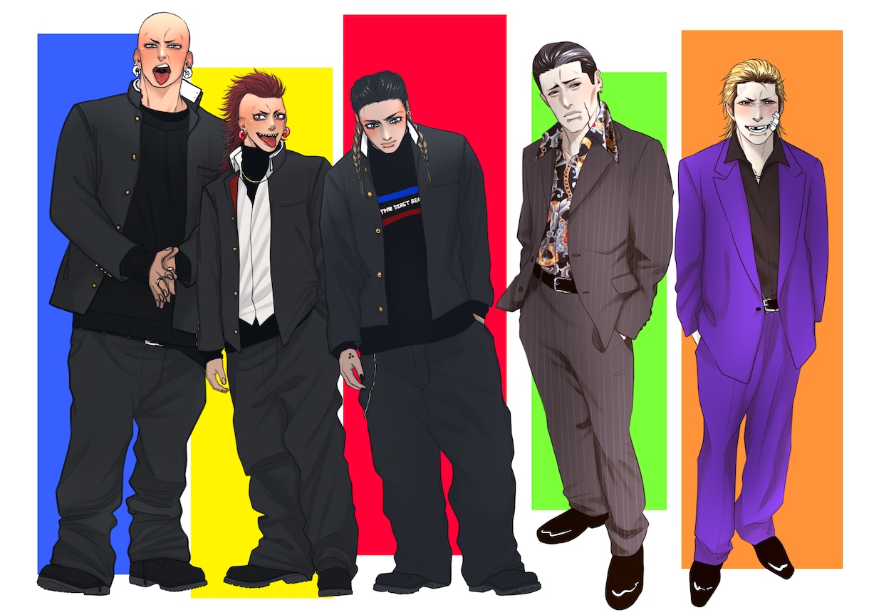 TRPG・ゲームの立ち絵制作致します TRPG･ゲームなど幅広く使用できる立ち絵を制作致します！ イメージ4