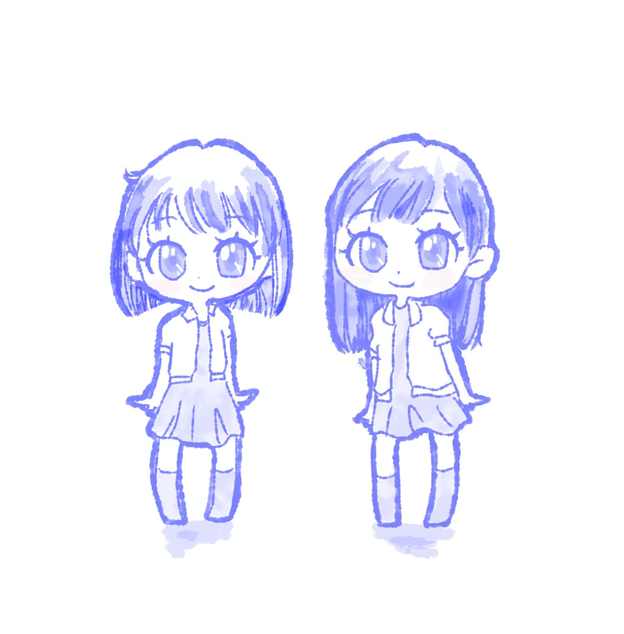 あなた様を【おチビ】キャラクターにします 赤ちゃんから大人まで【より可愛く♡格好良く⭐︎】描きます イメージ4