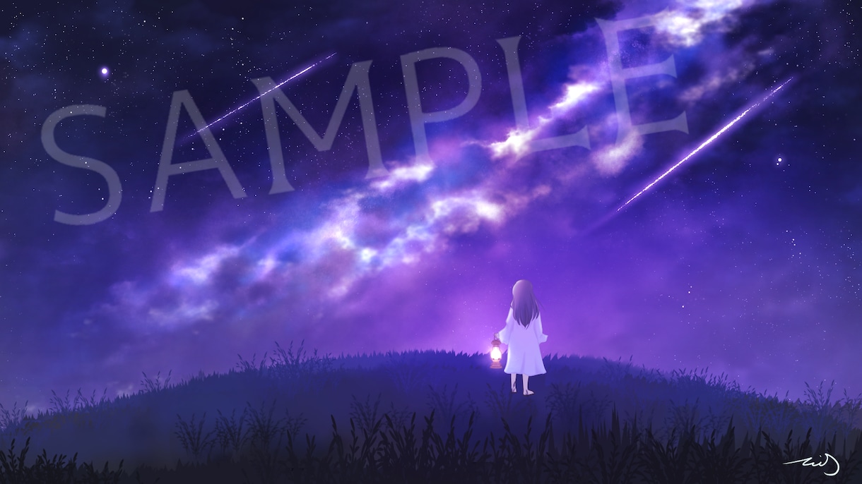 パッと目を惹く★幻想的で優しい自然の風景描きます MV、書籍表紙、挿絵、サムネ、楽曲などに、いかがですか！ イメージ2