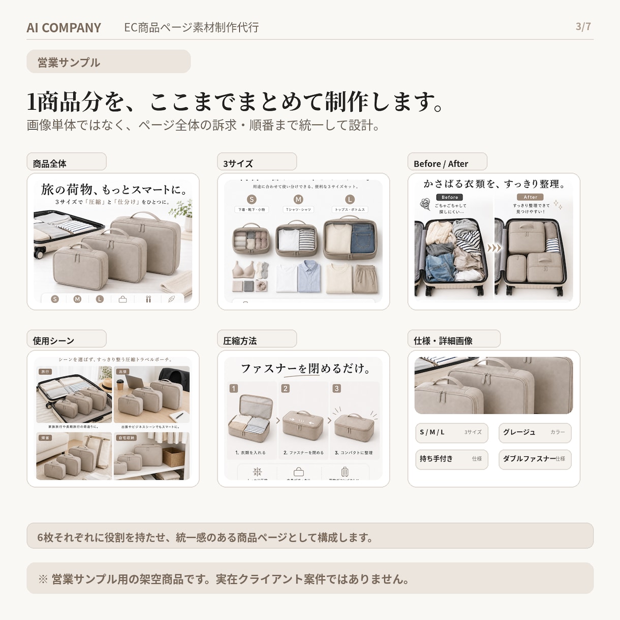 競合調査からEC商品ページ素材を一括制作します 調べる・考える・書く・デザインするをまとめてお任せ イメージ3