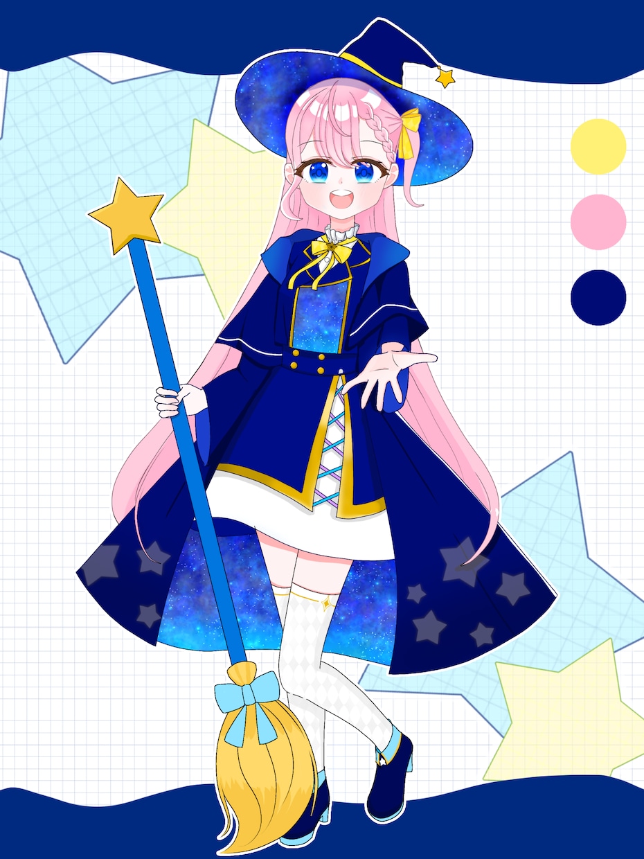 歌ってみたや、IRIAMに!かわいい立ち絵描きます デザイン持ち込みOK!最速10日で納品します。 イメージ1