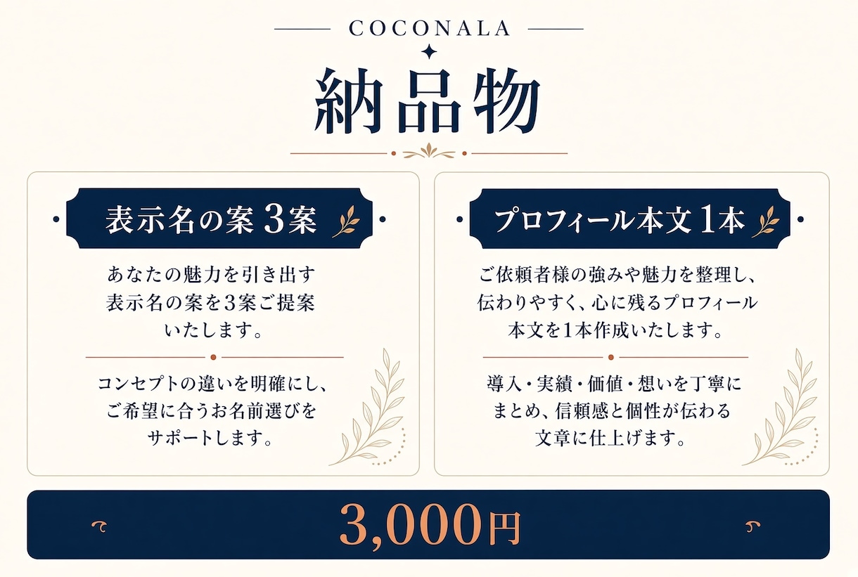 Xプロフィール文を作成します 何の人か一目で分かる自己紹介に整えます イメージ2