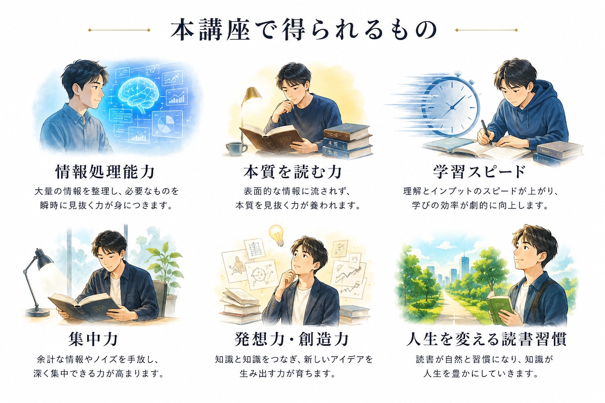 誰でもできる！速読法を教えます あなたの読書の固定概念を破壊して「１日１冊読める人」にします イメージ2