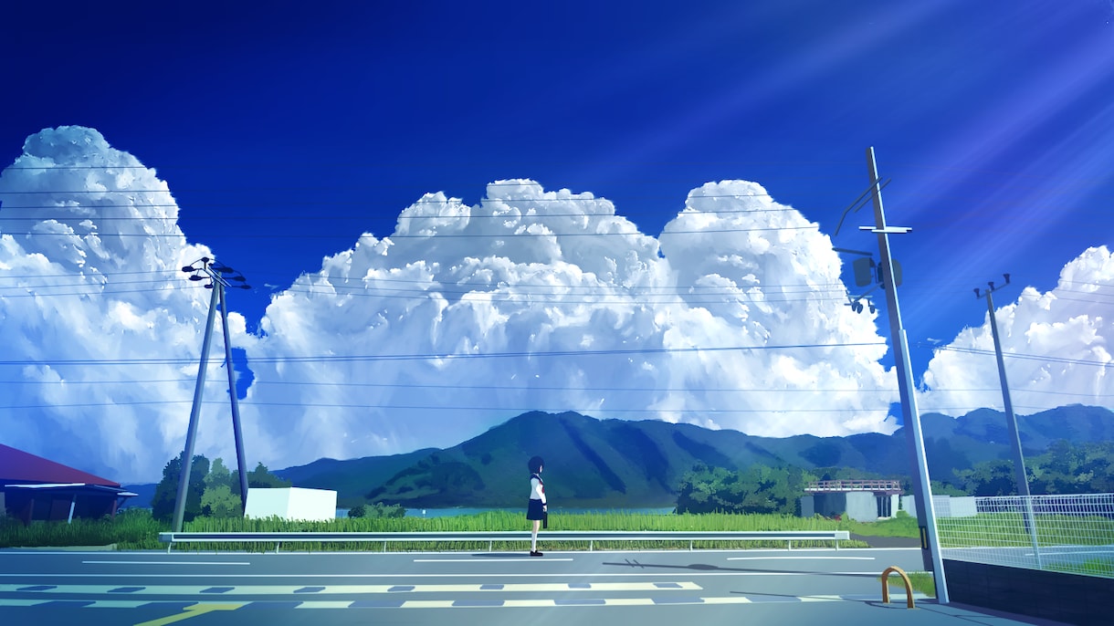高コスパで綺麗な風景・背景イラストを描きます 綺麗な風景イラストを相場よりもお手頃な価格で。 イメージ1