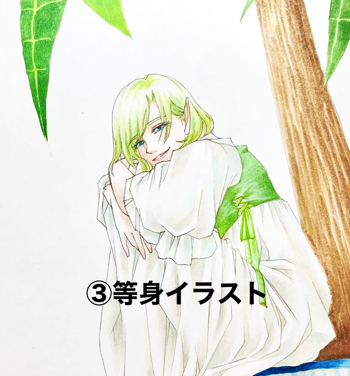願いが叶うSNS用アイコン制作いたします ❇︎あなたの願う理想の姿をアナログイラストでお届け❇︎ イメージ4