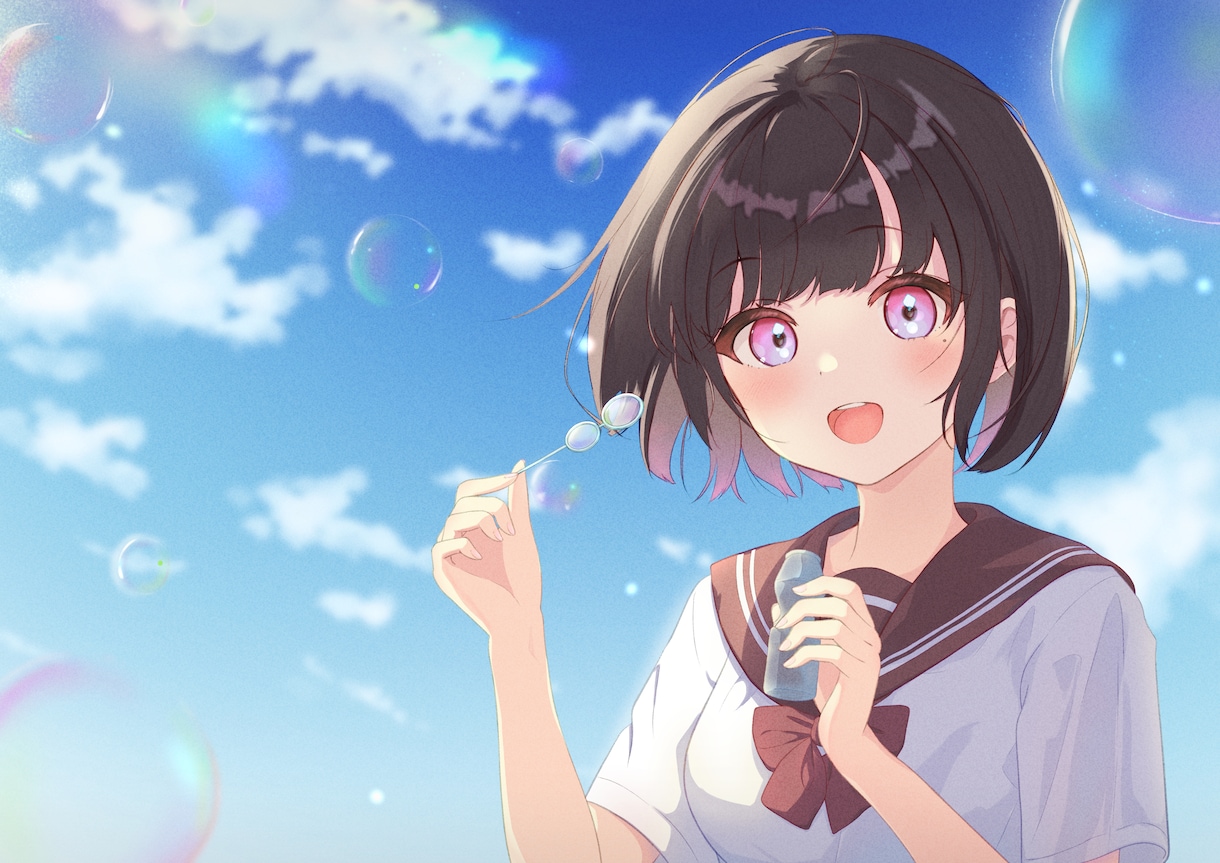 見返したくなる可愛くて優しいイラスト制作します ただいま、3件依頼受注までお安くしております！ イメージ1