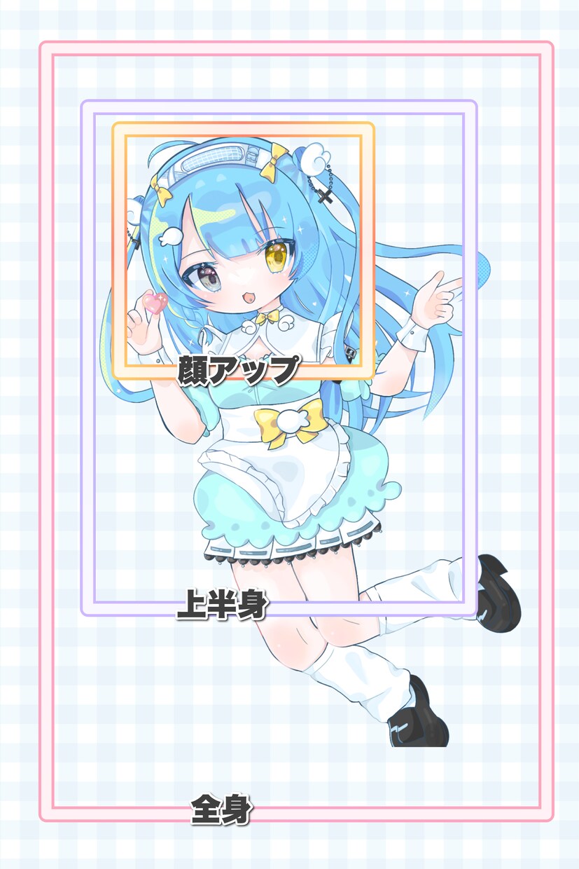 SNS用アイコン/立ち絵/グッズ用等描きます 可愛い雰囲気のイラスト如何ですか！ イメージ2