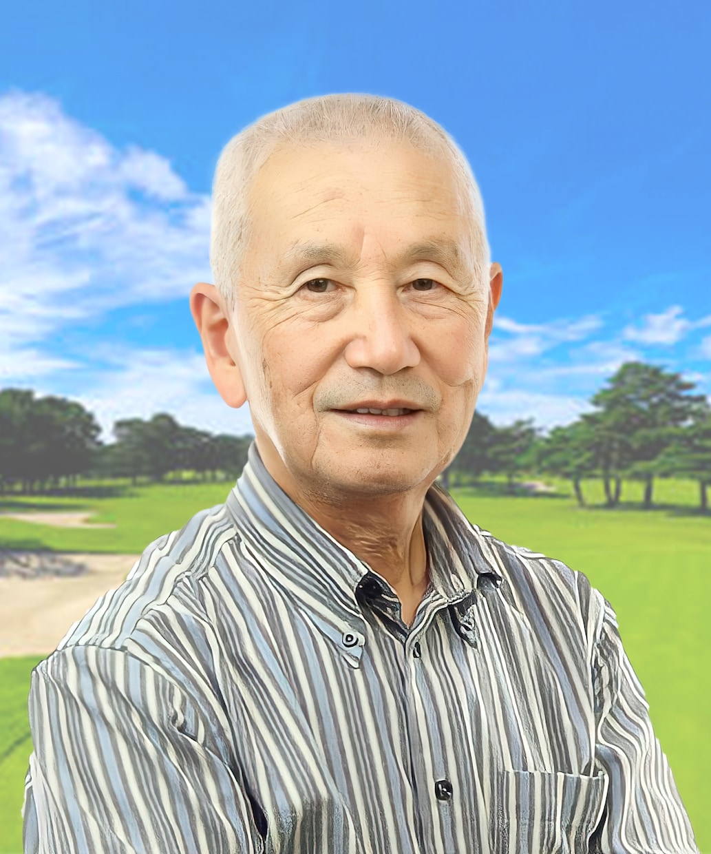 遺影写真のピント画質向上、背景変更着せ替え承ります 画質向上 ＋ 背景変更や着せ替え加工（無料比較写真作成あり） イメージ2