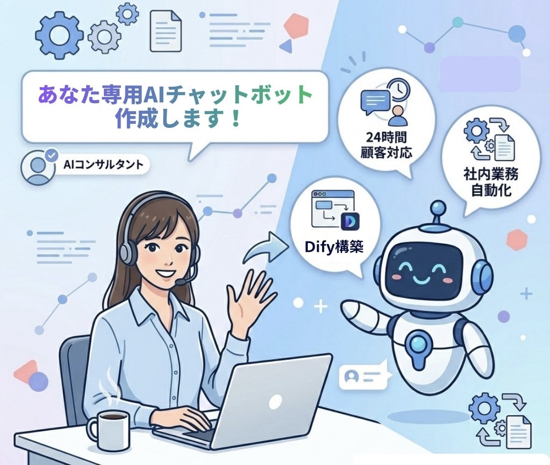 EC・店舗向け AIチャットボットを構築します FAQ/商品案内/返品対応を24時間自動回答 AIで効率化! イメージ1